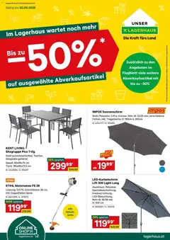 Vorschau der Angebote: Lagerhaus Lagerhaus Wochen Angebote gültig ab 20.07.2026