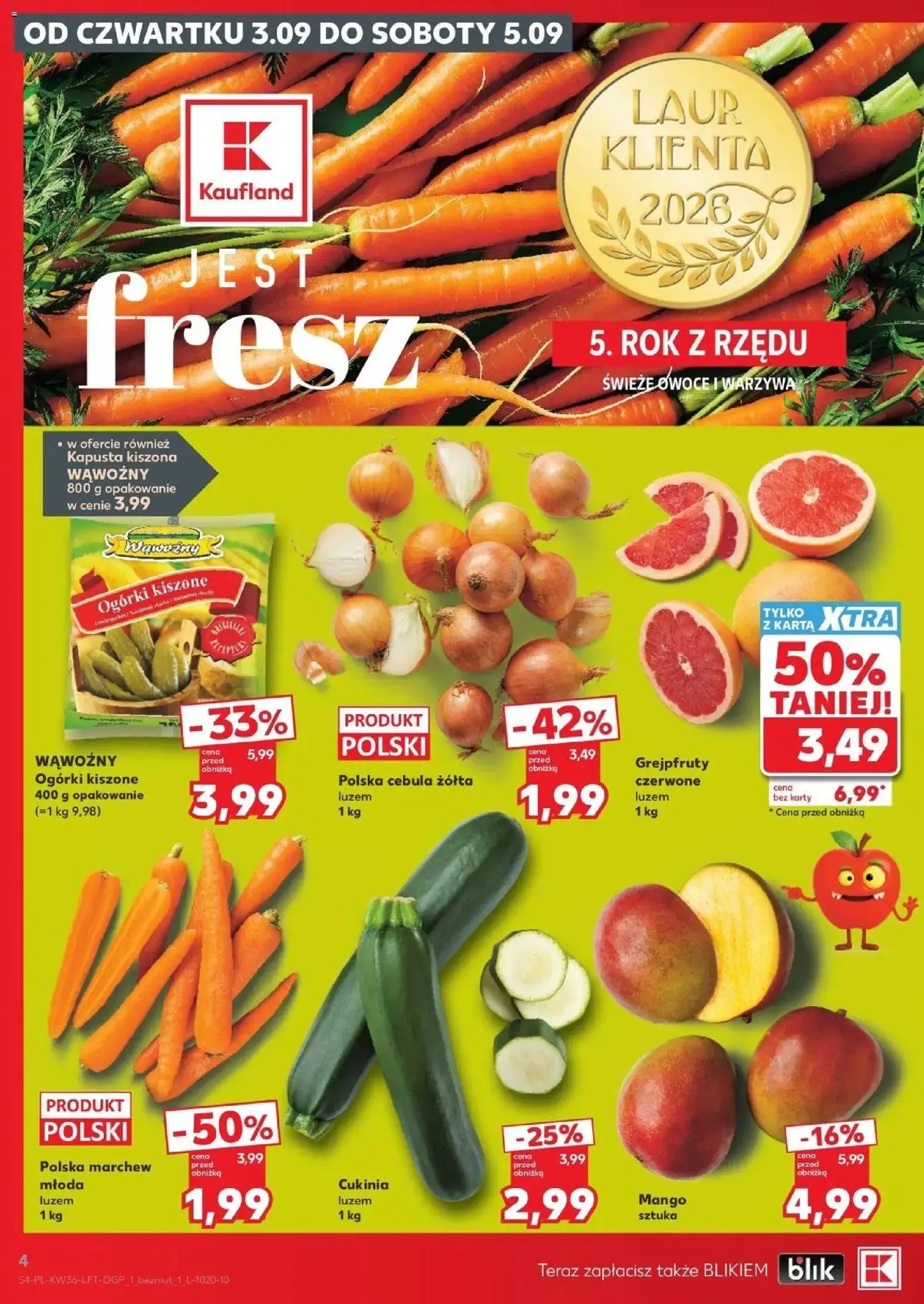 Pogląd gazetki "Kaufland gazetka" ze sklepu Kaufland ważnej od 03.09.2026