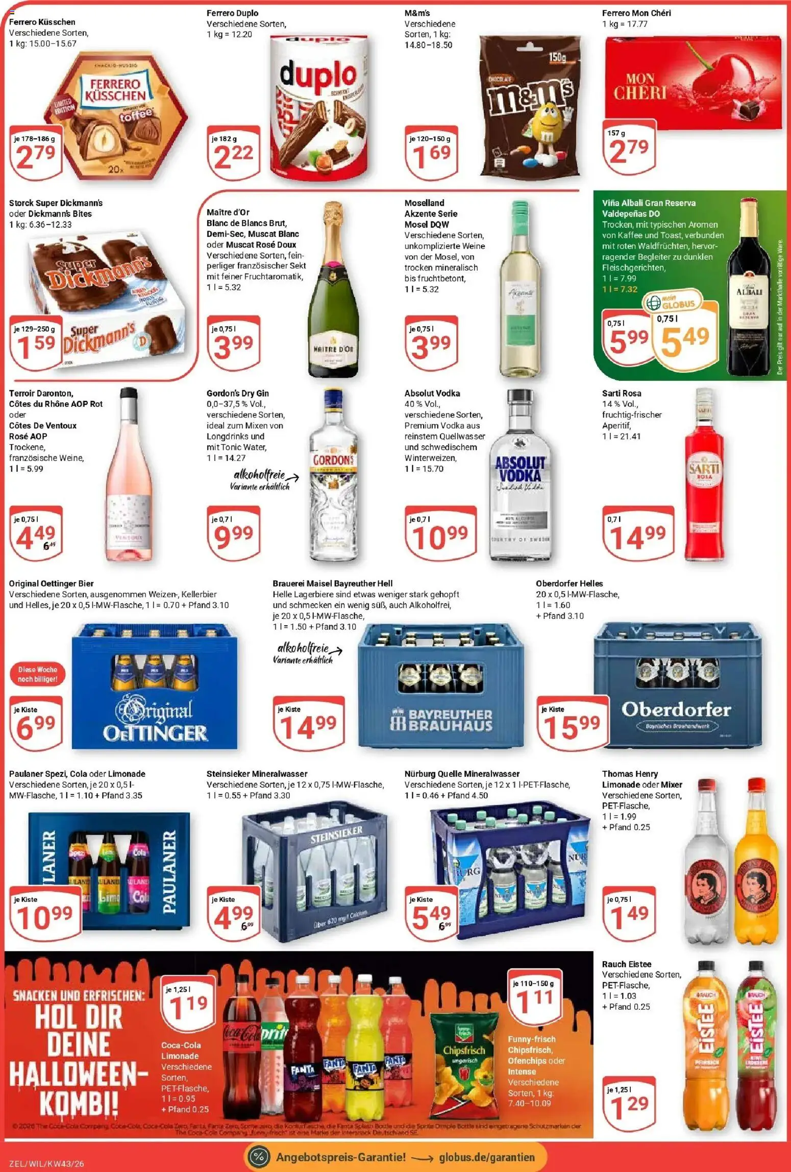 Vorschau von dem Prospekt des Geschäftes Globus, gültig ab dem 19.10.2026