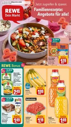 Vorschau von dem Prospekt des Geschäftes Rewe, gültig ab dem 02.11.2026