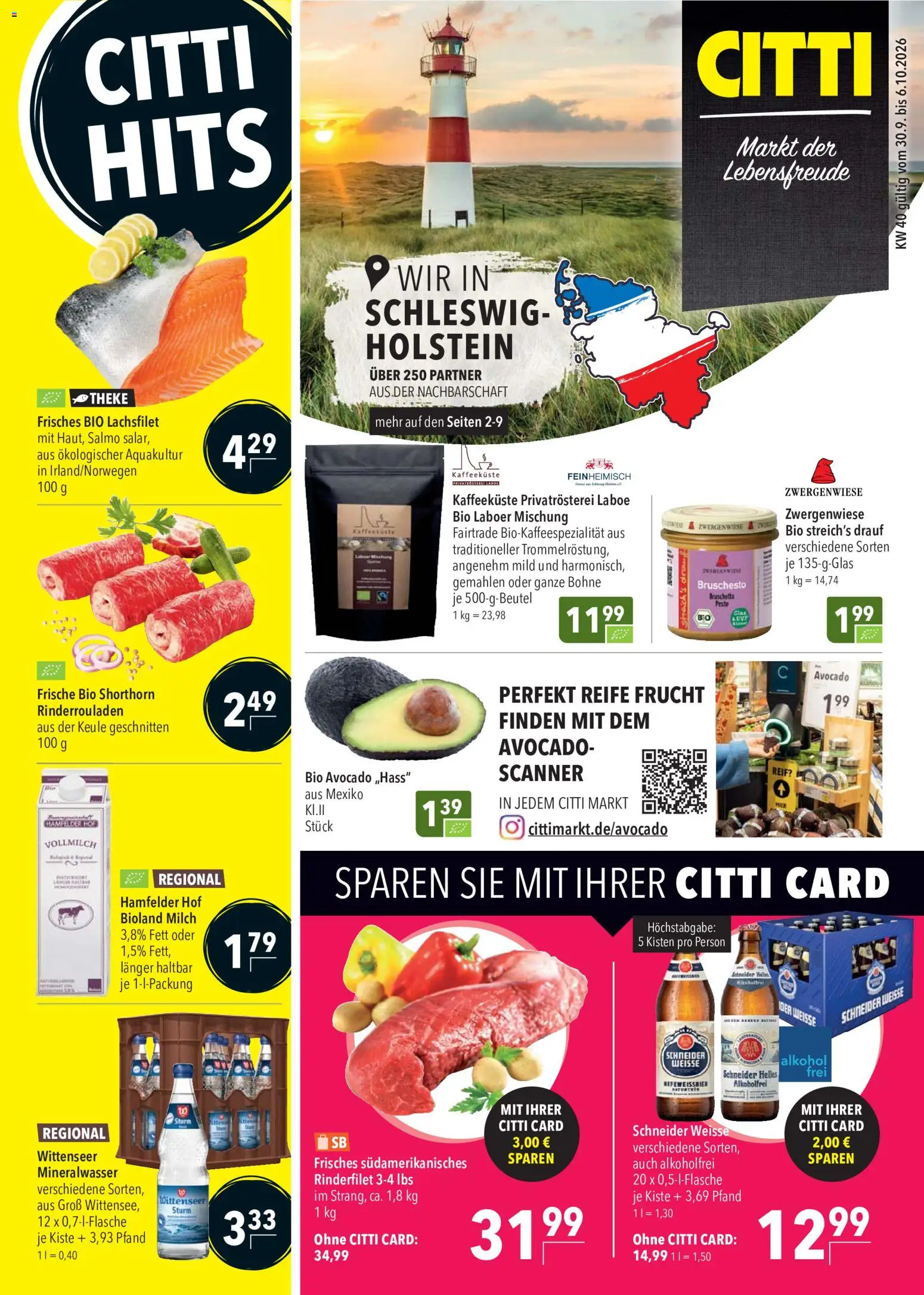 Vorschau von dem Prospekt des Geschäftes CITTI Markt, gültig ab dem 30.09.2026