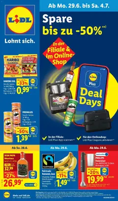 Vorschau von dem Prospekt des Geschäftes Lidl, gültig ab dem 28.06.2026