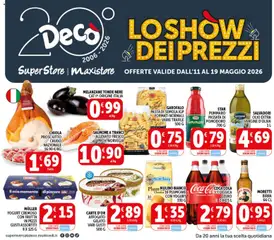 Anteprima dell'opuscolo Decò volantino MaxiStore Lazio dal negozio Decò valido da 11/05/2026