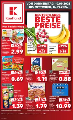 Vorschau von dem Prospekt des Geschäftes Kaufland, gültig ab dem 10.09.2026