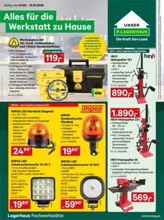 Vorschau der Angebote: Lagerhaus Lagerhaus Hofwerkstaette gültig ab 01.09.2026