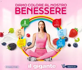 Anteprima dell'opuscolo Il Gigante volantino Benessere dal negozio Il Gigante valido da 18/06/2026