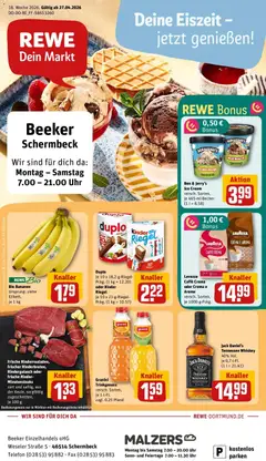 Vorschau von dem Prospekt des Geschäftes Rewe, gültig ab dem 27.04.2026