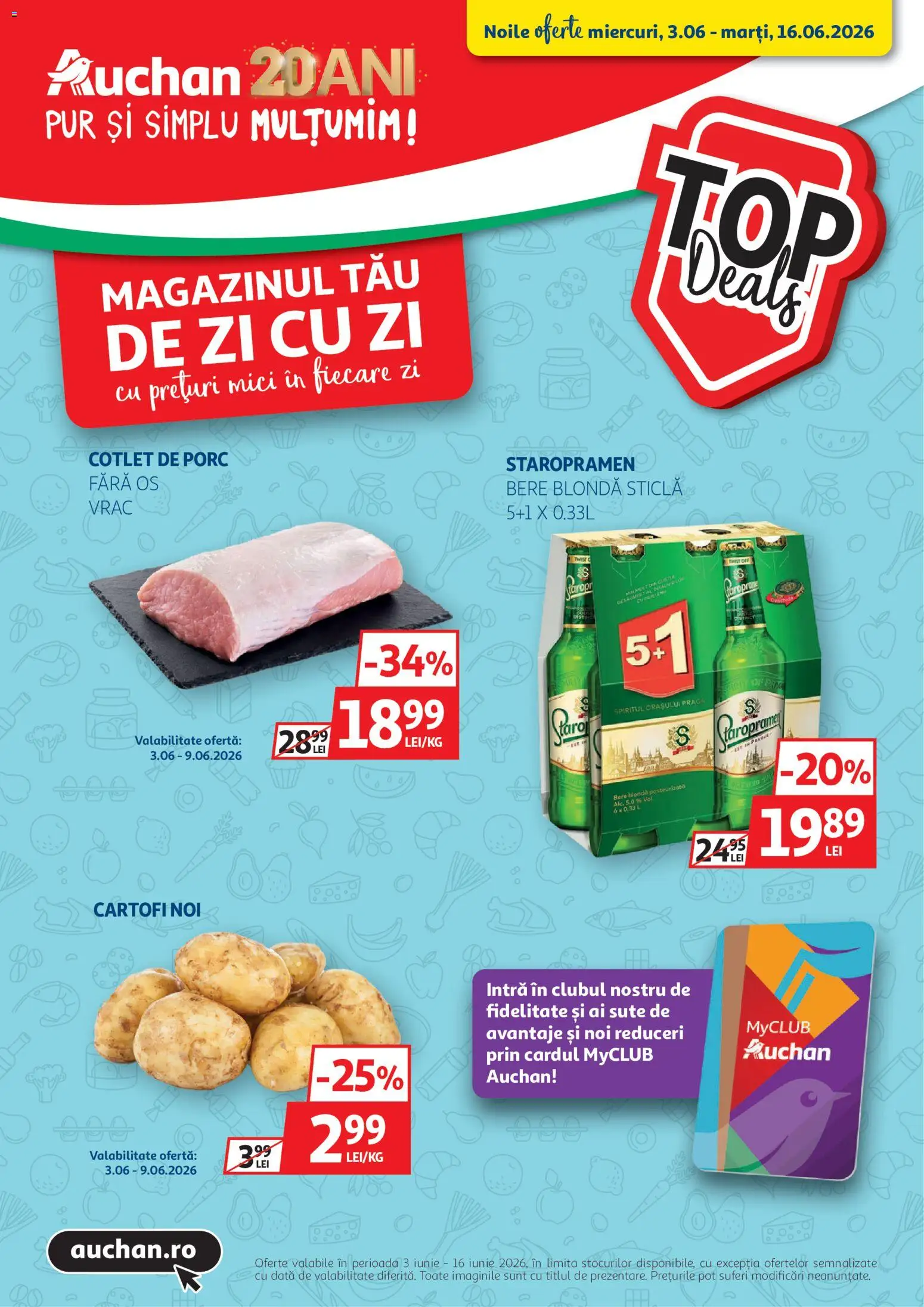Previzualizarea de cataloage: Auchan Auchan Catalog valabil de la 03.06.2026