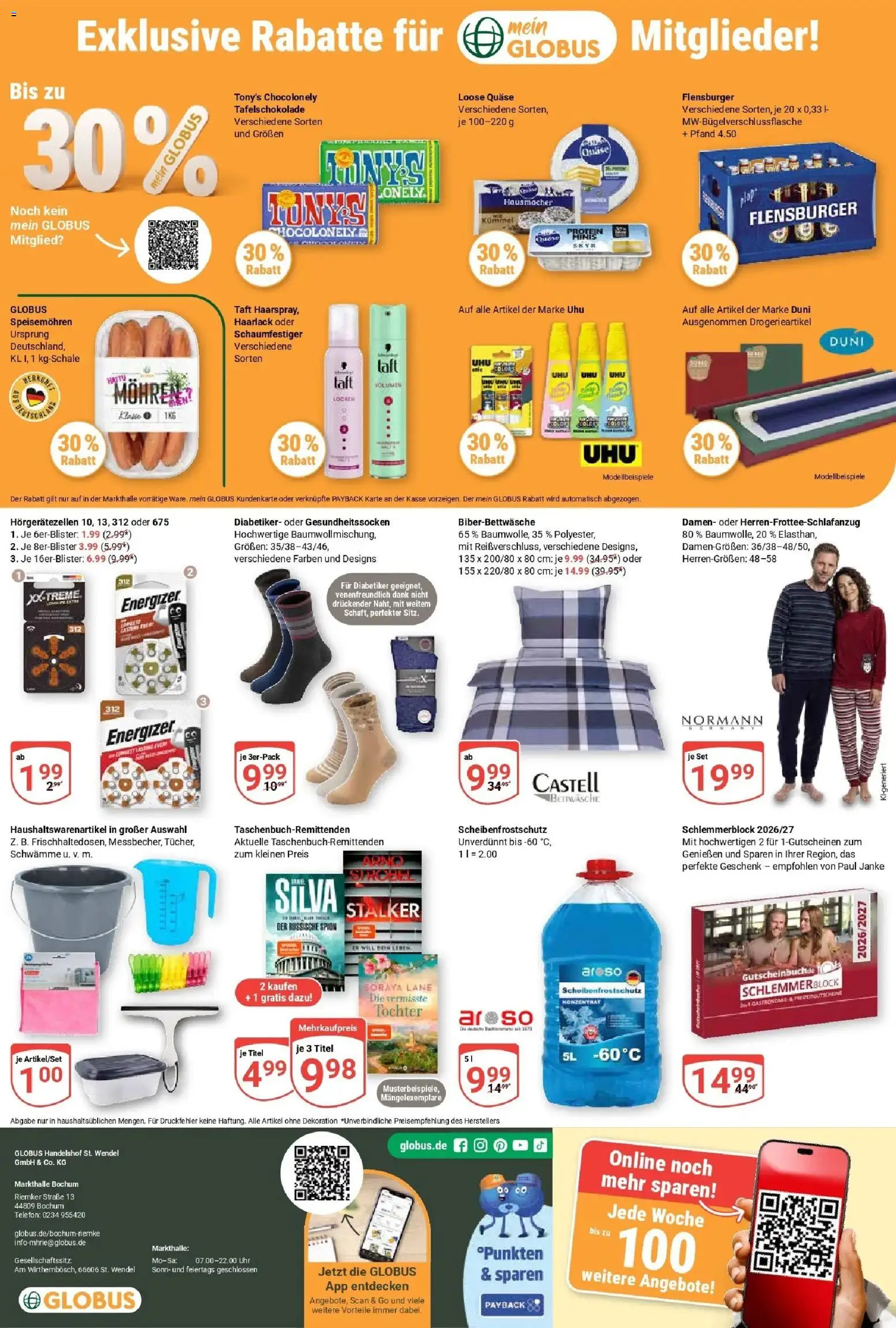 Vorschau von dem Prospekt des Geschäftes Globus, gültig ab dem 26.10.2026