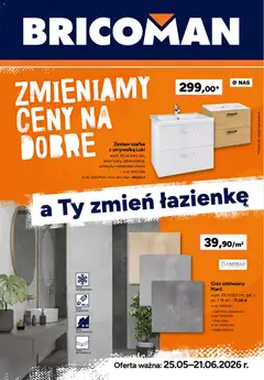 Pogląd gazetki "Bricoman gazetka" ze sklepu Bricoman ważnej od 25.05.2026