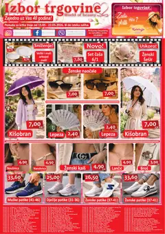 Pregled letka Katalog trgovine Izbor trgovine vrijedi od 15.05.2026