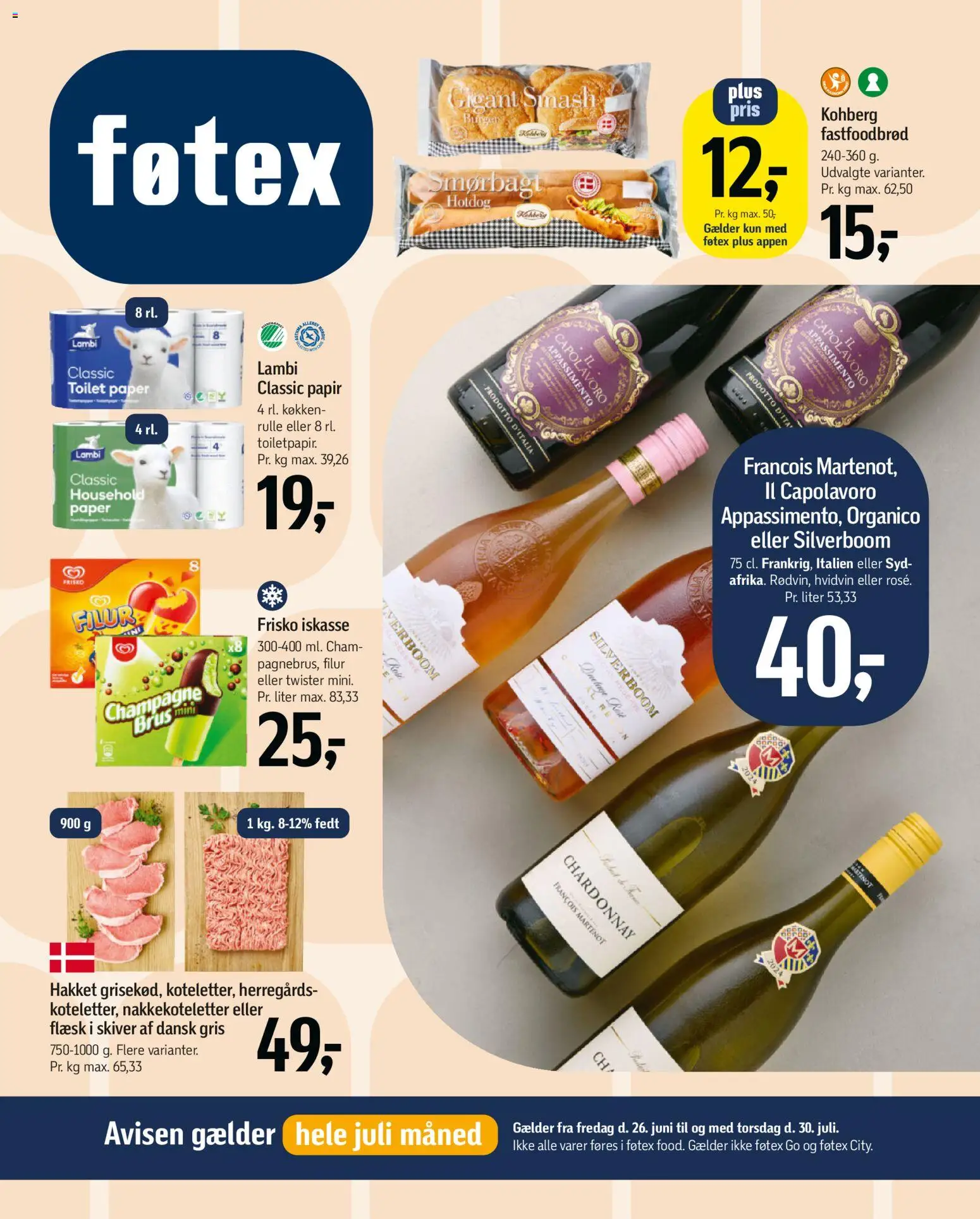 Eksempel på tilbudsavis Føtex - Tilbudsavis uge 27 28 29 30 fra butik Føtex gyldig fra 26/06/2026