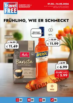 Vorschau der Angebote: Travel FREE Travel FREE Flugblatt gültig ab 01.05.2026