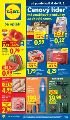 Náhľad Lidl letáku platného od 08.06.2026