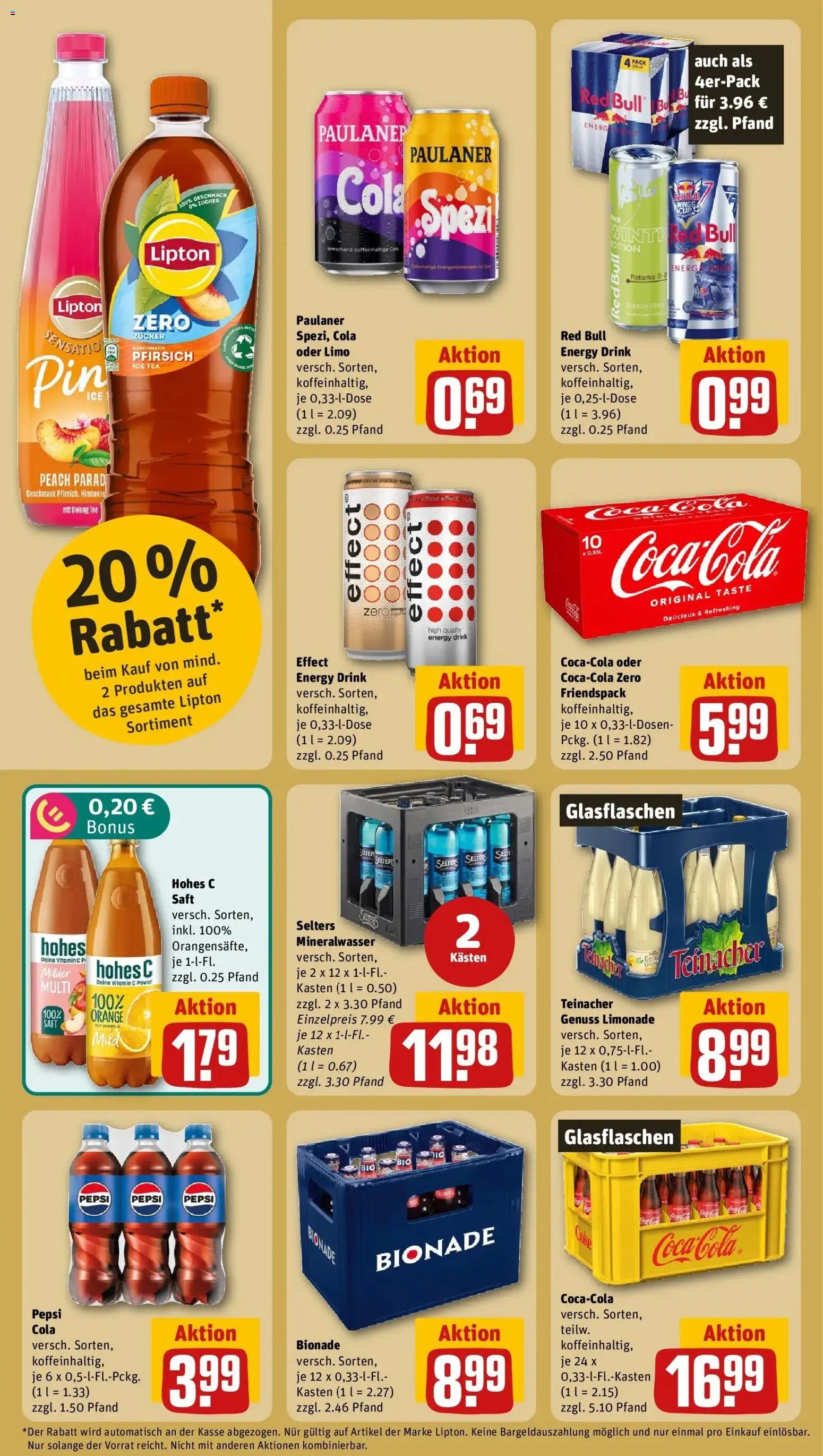 Vorschau von dem Prospekt des Geschäftes Rewe, gültig ab dem 19.10.2026