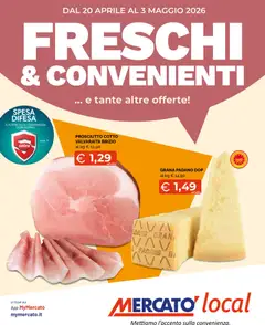 Anteprima dell'opuscolo Mercatò volantino Local dal negozio Mercatò valido da 20/04/2026