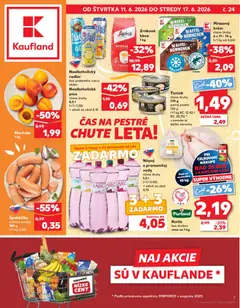 Náhľad Kaufland letáku platného od 11.06.2026