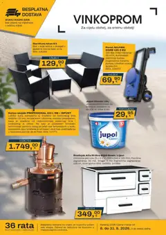 Pregled letka Vinkoprom Katalog trgovine Vinkoprom vrijedi od 06.08.2026