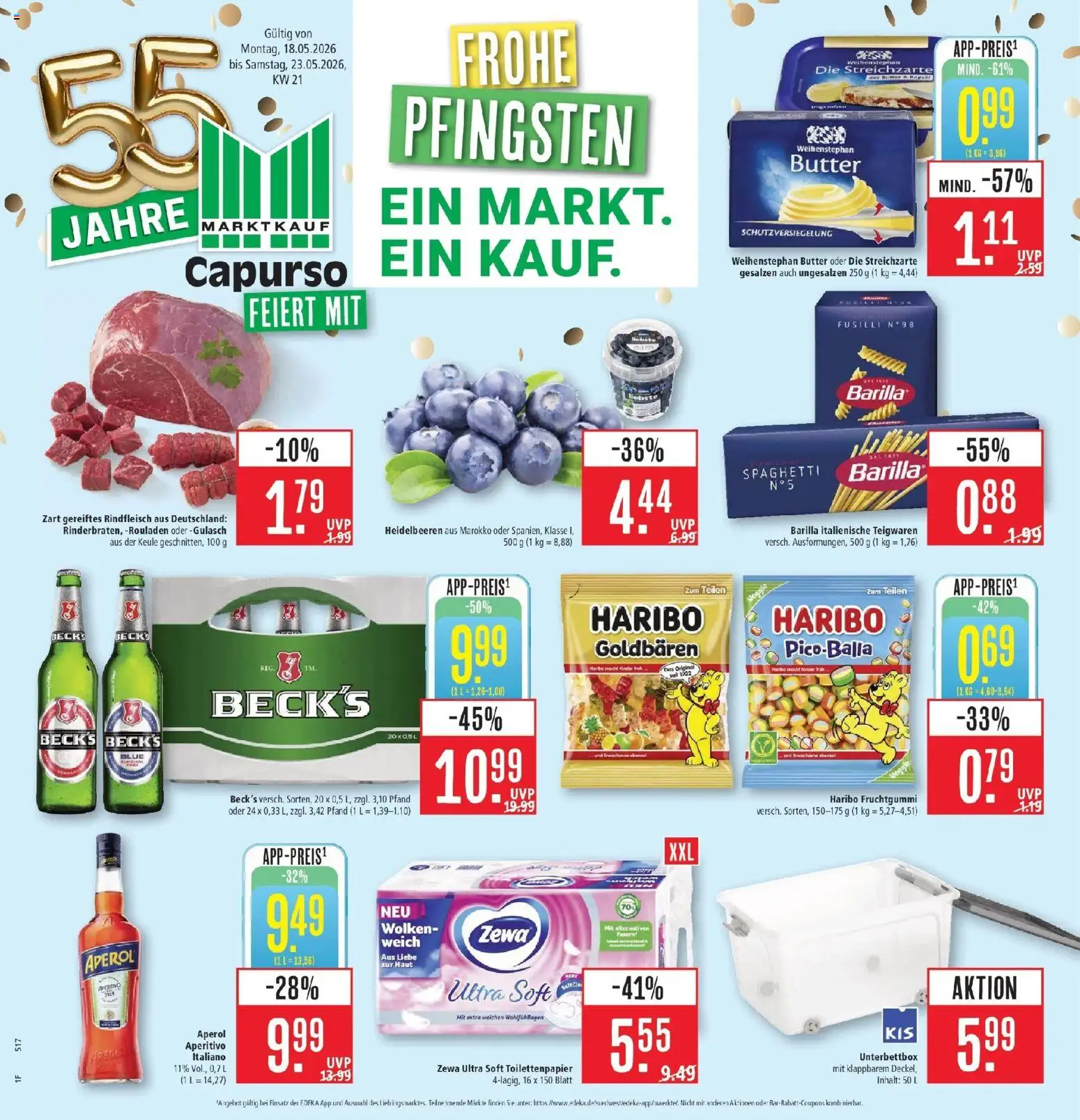 Vorschau von dem Prospekt des Geschäftes Marktkauf, gültig ab dem 17.05.2026