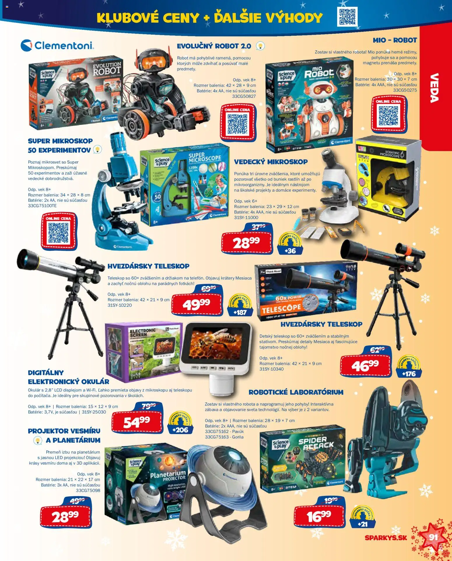 Náhľad ALLTOYS letáku platného od 06.10.2026 - Robot, Led, Batérie