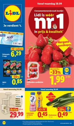 Voorbeeld van Lidl folder van winkel Lidl geldig vanaf 28-09-2026