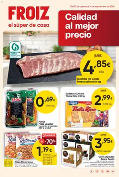Vista previa del folleto de la tienda Froiz válido desde el 27/08/2026 