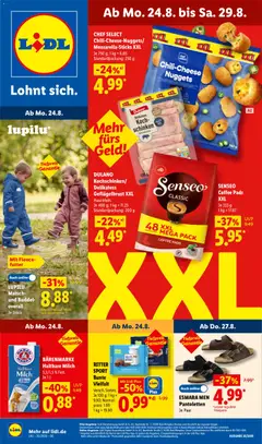 Vorschau von dem Prospekt des Geschäftes Lidl, gültig ab dem 24.08.2026
