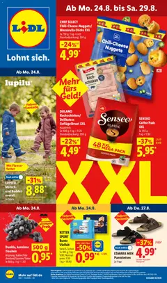 Vorschau von dem Prospekt des Geschäftes Lidl, gültig ab dem 24.08.2026