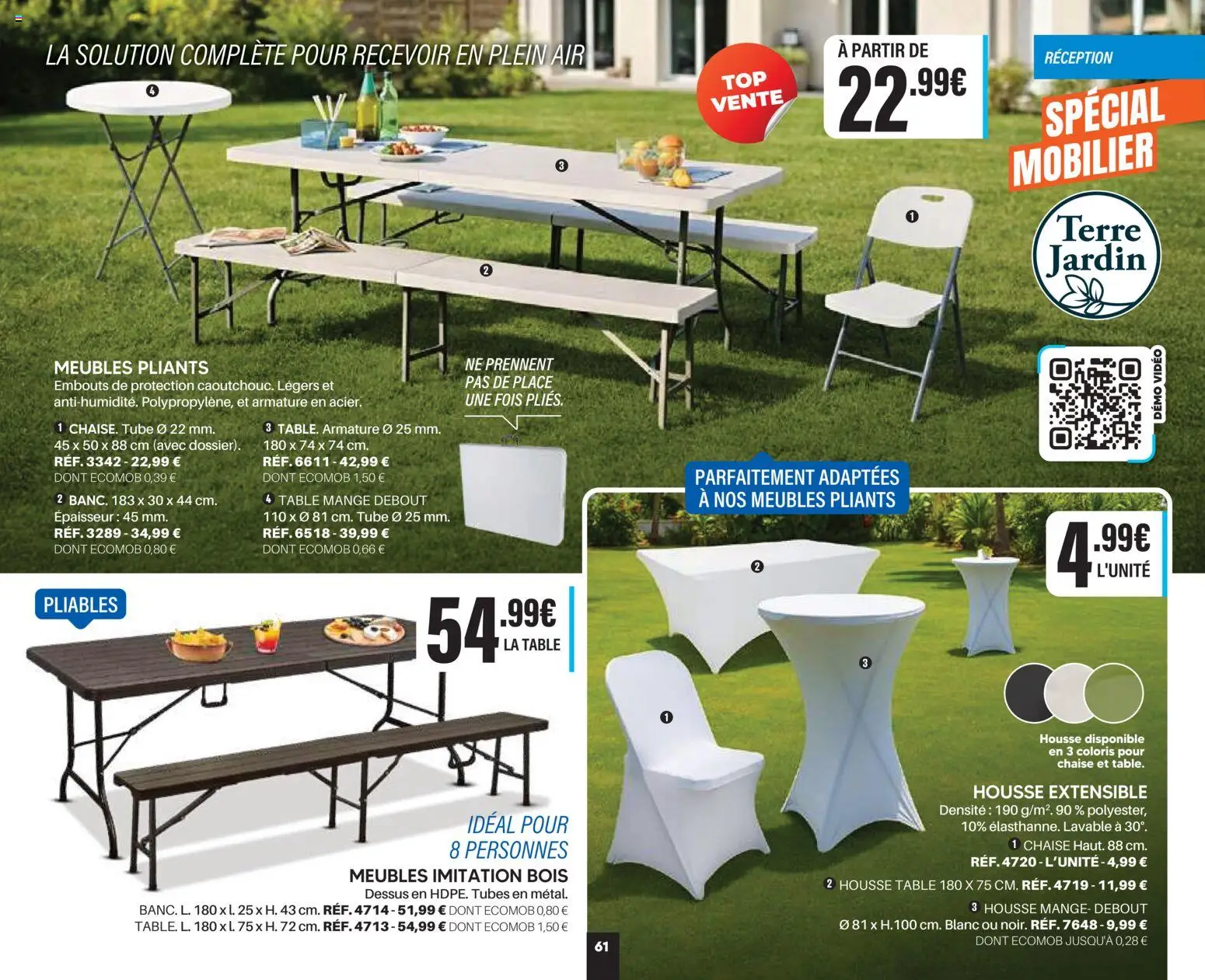 Prévisualisation de Shopix Catalogue Autome-Hiver 2026/2027 du magasin Shopix formulaire valide 01/09/2026 - Vidéo, Chaise, Table, Mange debout