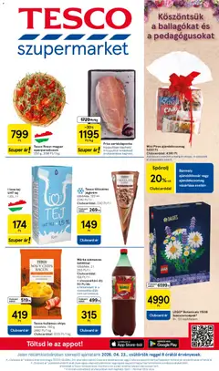 Tesco - Tesco Szupermarket akciós újság megtekintése, amely érvényes 2026.04.23.-től