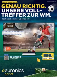 Vorschau von dem Prospekt des Geschäftes Euronics, gültig ab dem 30.04.2026