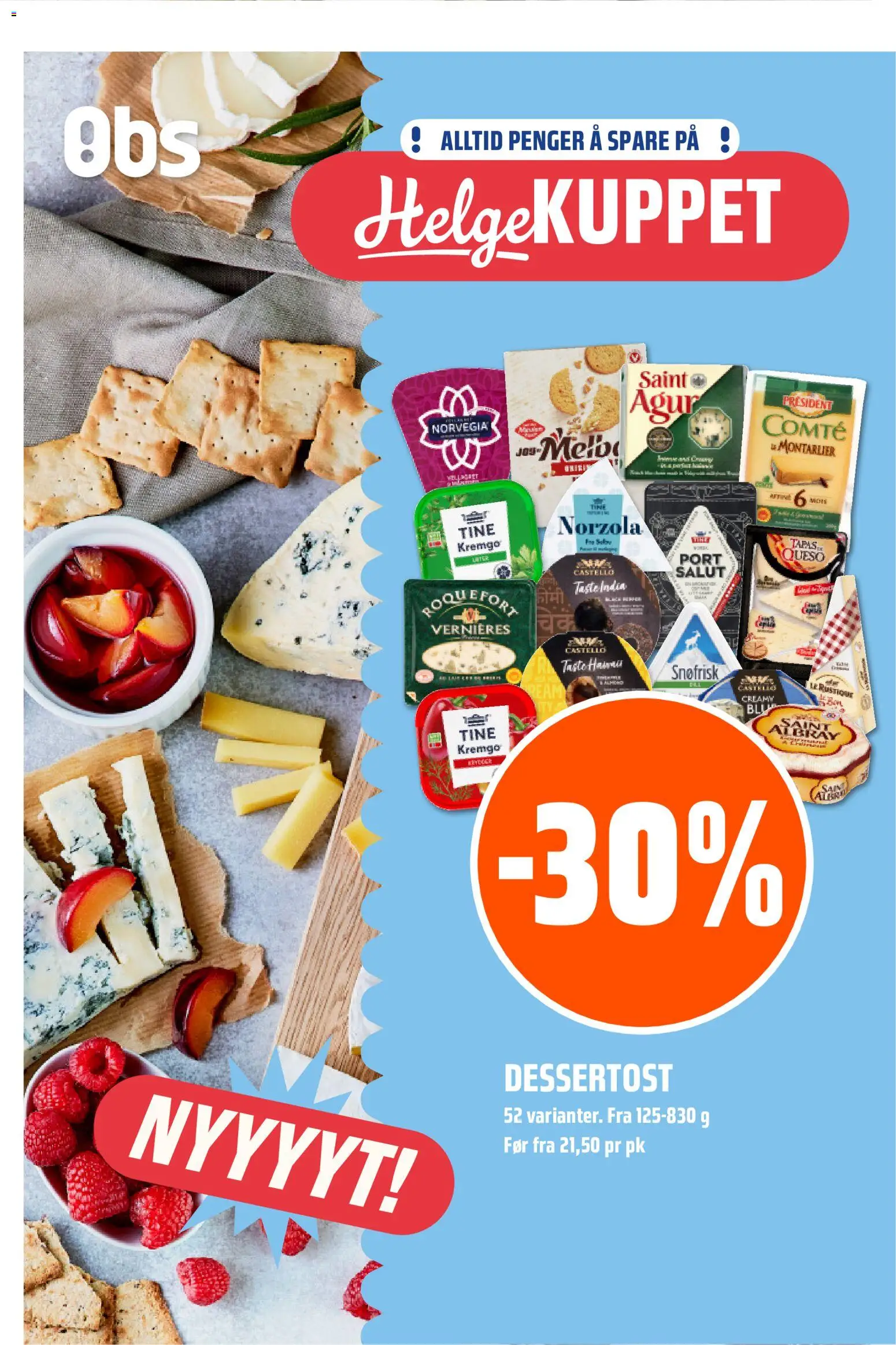 Forhåndsvis Coop Obs Helgemat Kuppet fra butikk Coop Obs gyldig fra 03/09/2026