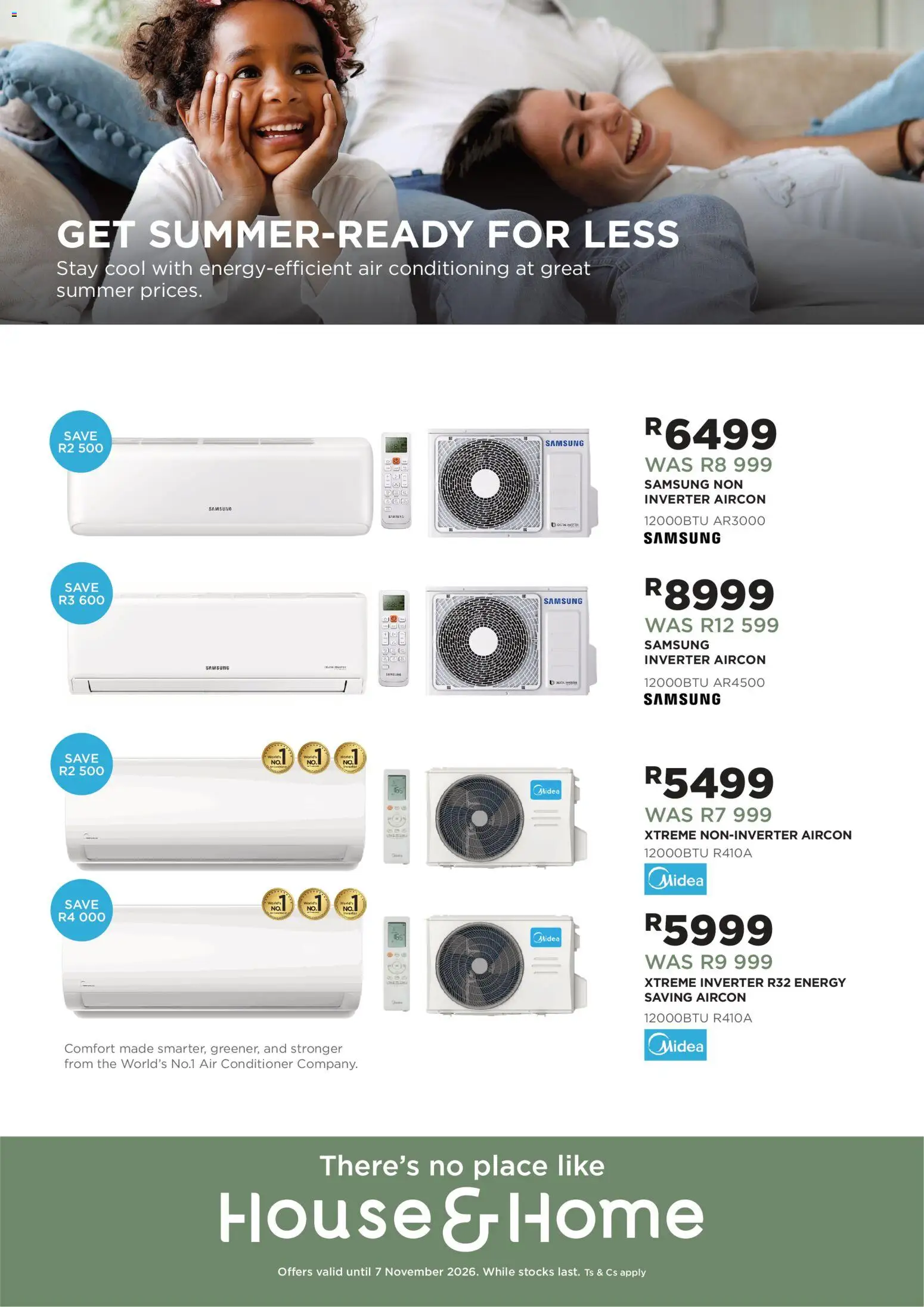 Preview of House and Home flyer valid from 02/10/2026 - Air conditioner, Conditioner