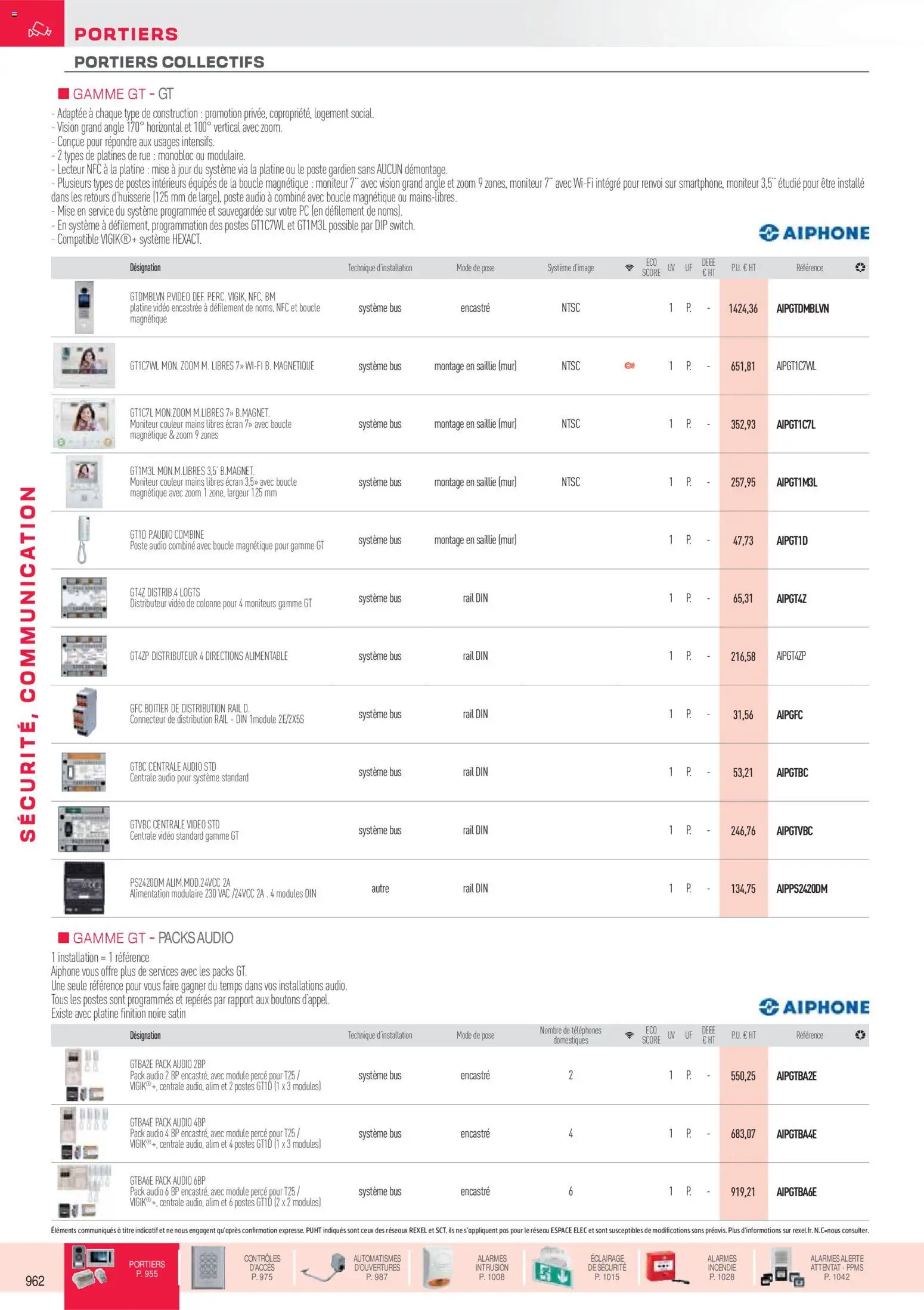Prévisualisation de Brochure sécurité, communication du magasin Rexel formulaire valide 18/11/2025 - PC, Alimentation, Distributeur, Colonne, Éclairage, Audio, Moniteur, Connecteur