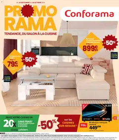 Prévisualisation de Conforama catalogue du magasin Conforama formulaire valide 29/09/2026
