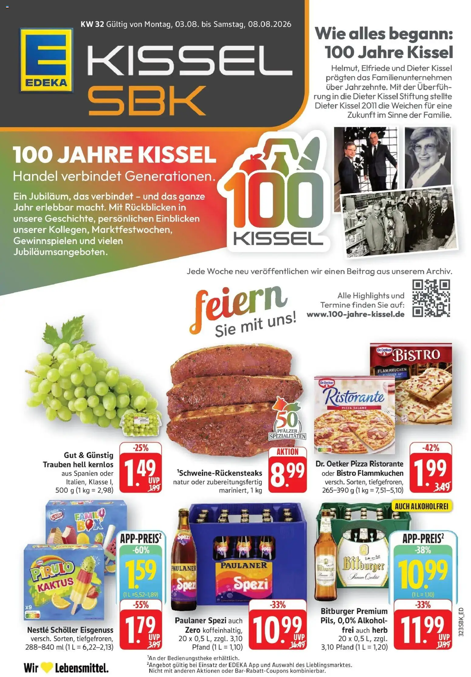 Vorschau von dem Prospekt des Geschäftes Edeka, gültig ab dem 03.08.2026
