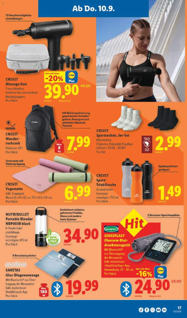 Neue Lidl Aktionen ab 10.09.