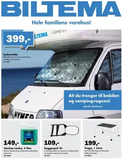 Forhåndsvis Biltema kundeavis fra butikk Biltema gyldig fra 25/05/2026