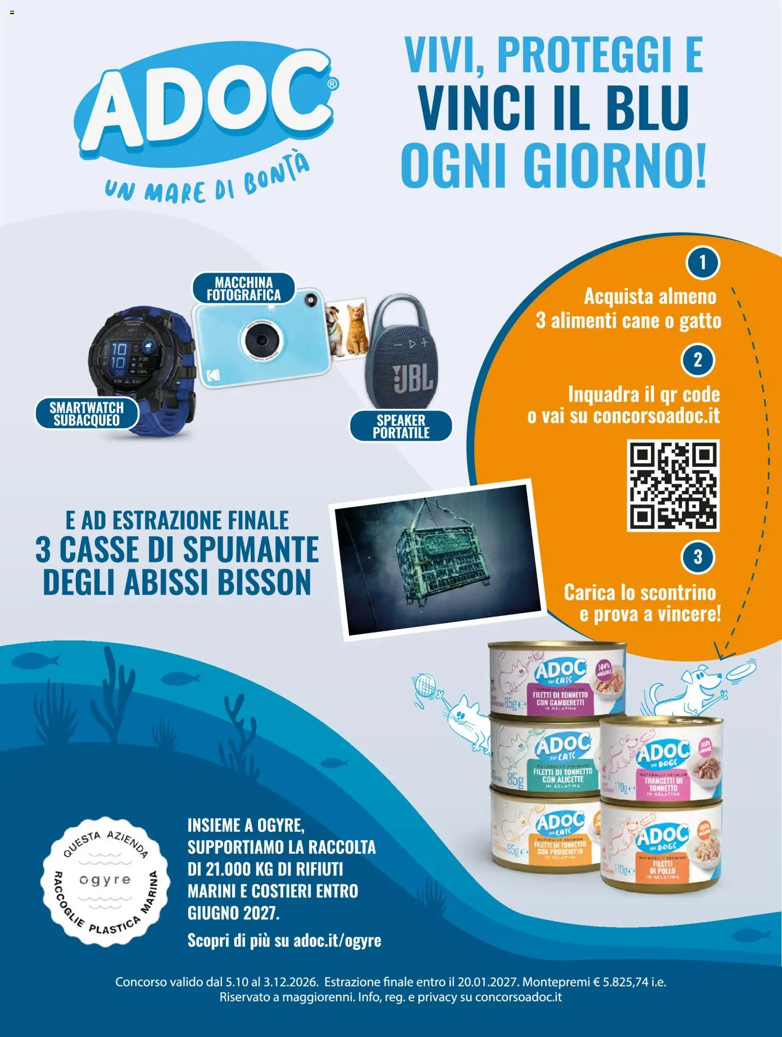 Anteprima dell'opuscolo Basko volantino Magazine ottobre dal negozio Basko valido da 12/10/2026 - The, Smartwatch, Pollo, Prosciutto, Gamberetti, Speaker, Spumante