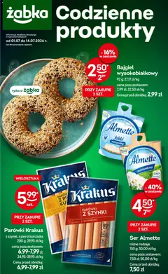 Pogląd gazetki "Żabka gazetka - Codzienne produkty" ze sklepu Żabka ważnej od 01.07.2026