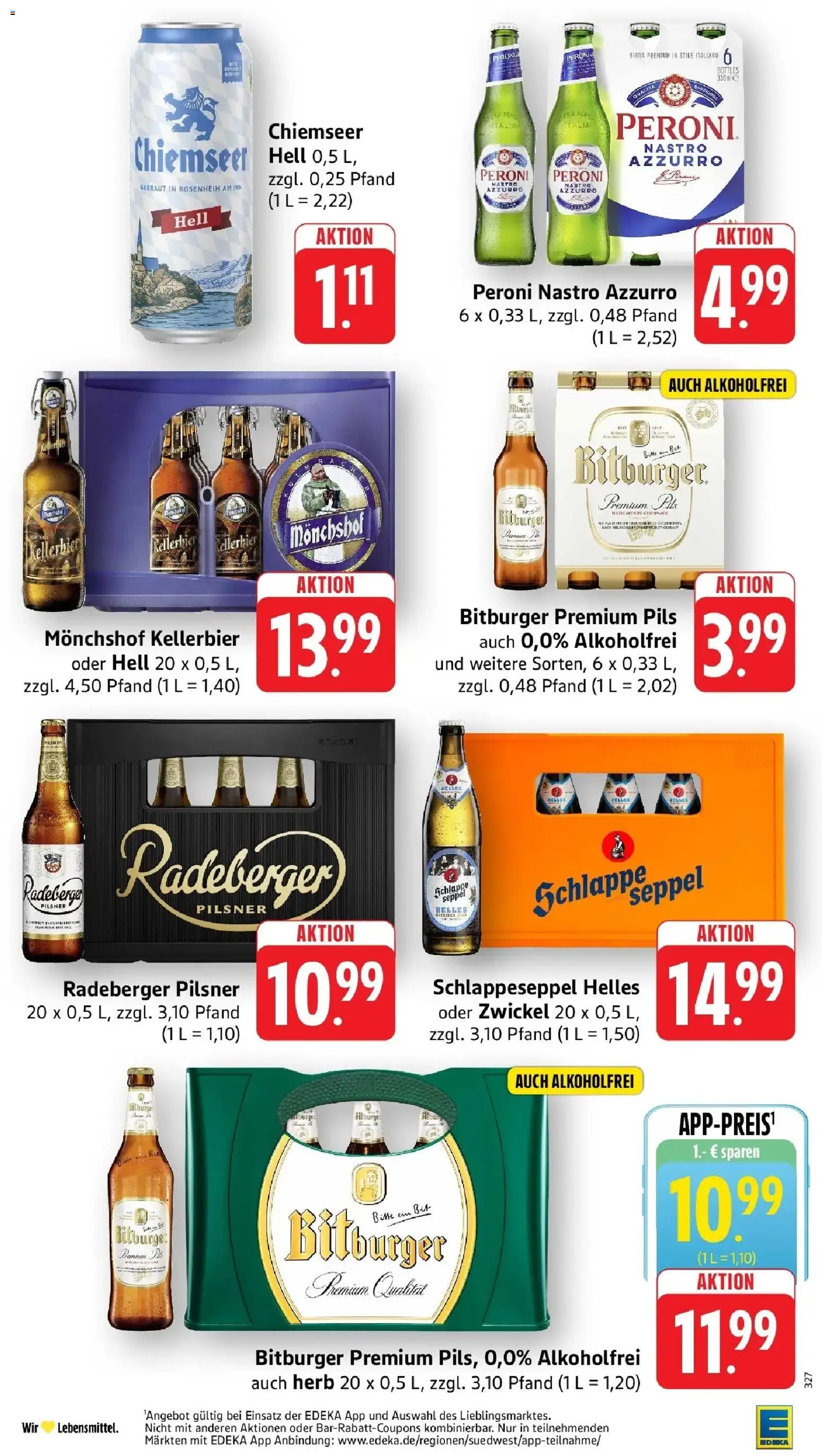 Vorschau von dem Prospekt des Geschäftes Edeka, gültig ab dem 12.10.2026