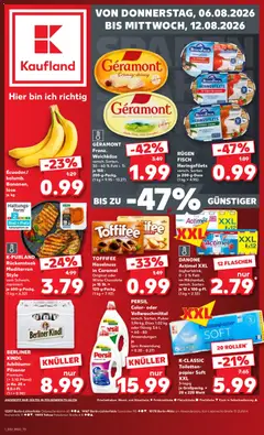 Vorschau von dem Prospekt des Geschäftes Kaufland, gültig ab dem 06.08.2026