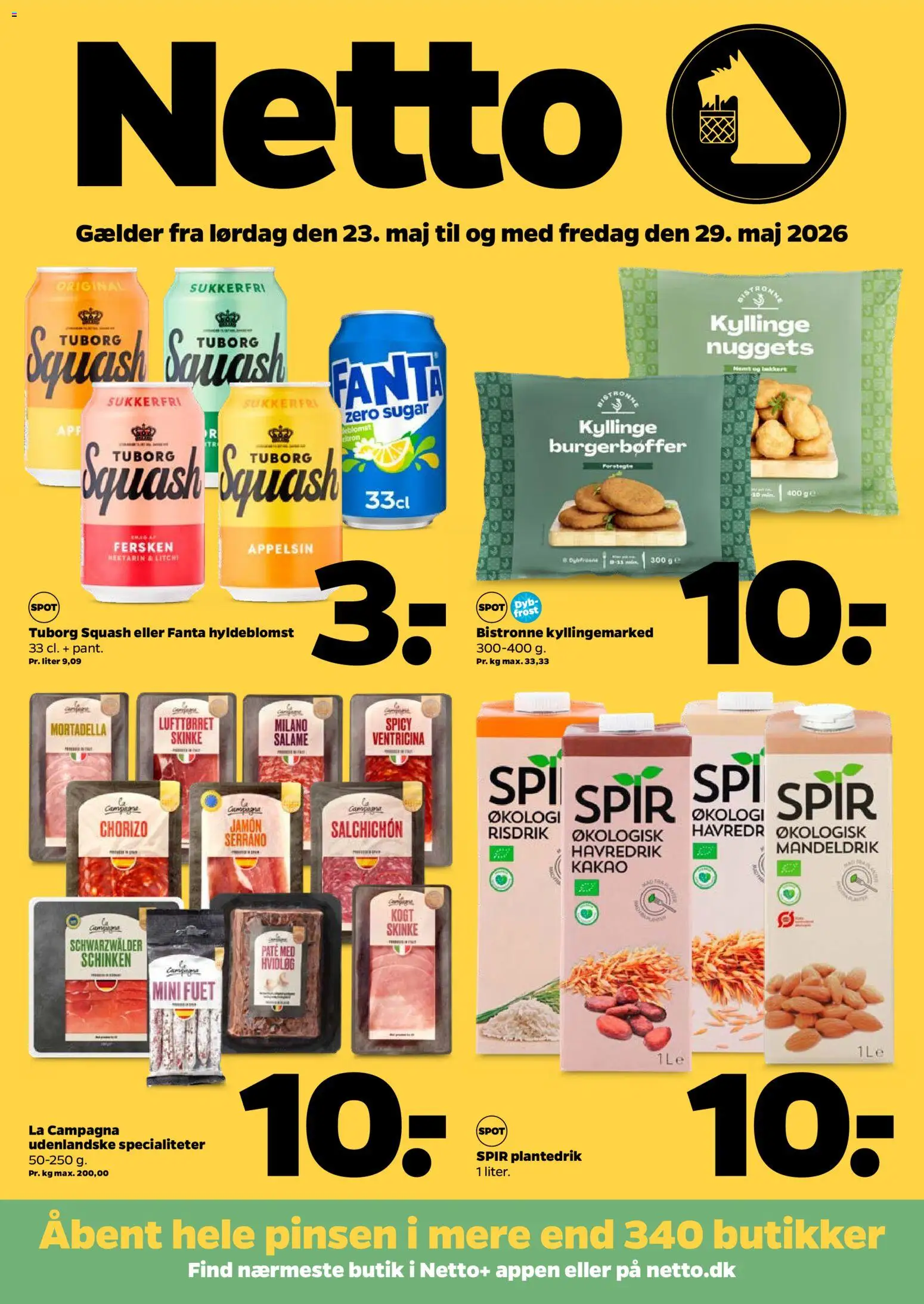 Eksempel på tilbudsavis Netto - Tilbudsavis uge 22 fra butik Netto gyldig fra 23/05/2026