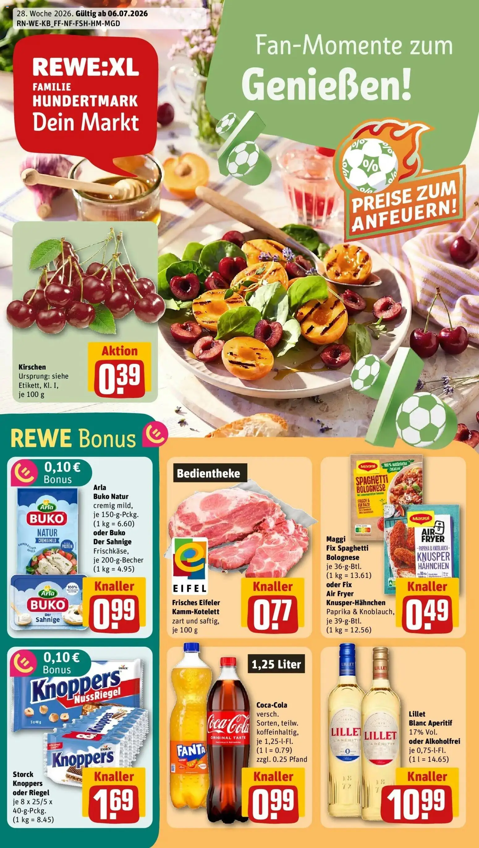 Vorschau von dem Prospekt des Geschäftes Rewe, gültig ab dem 05.07.2026