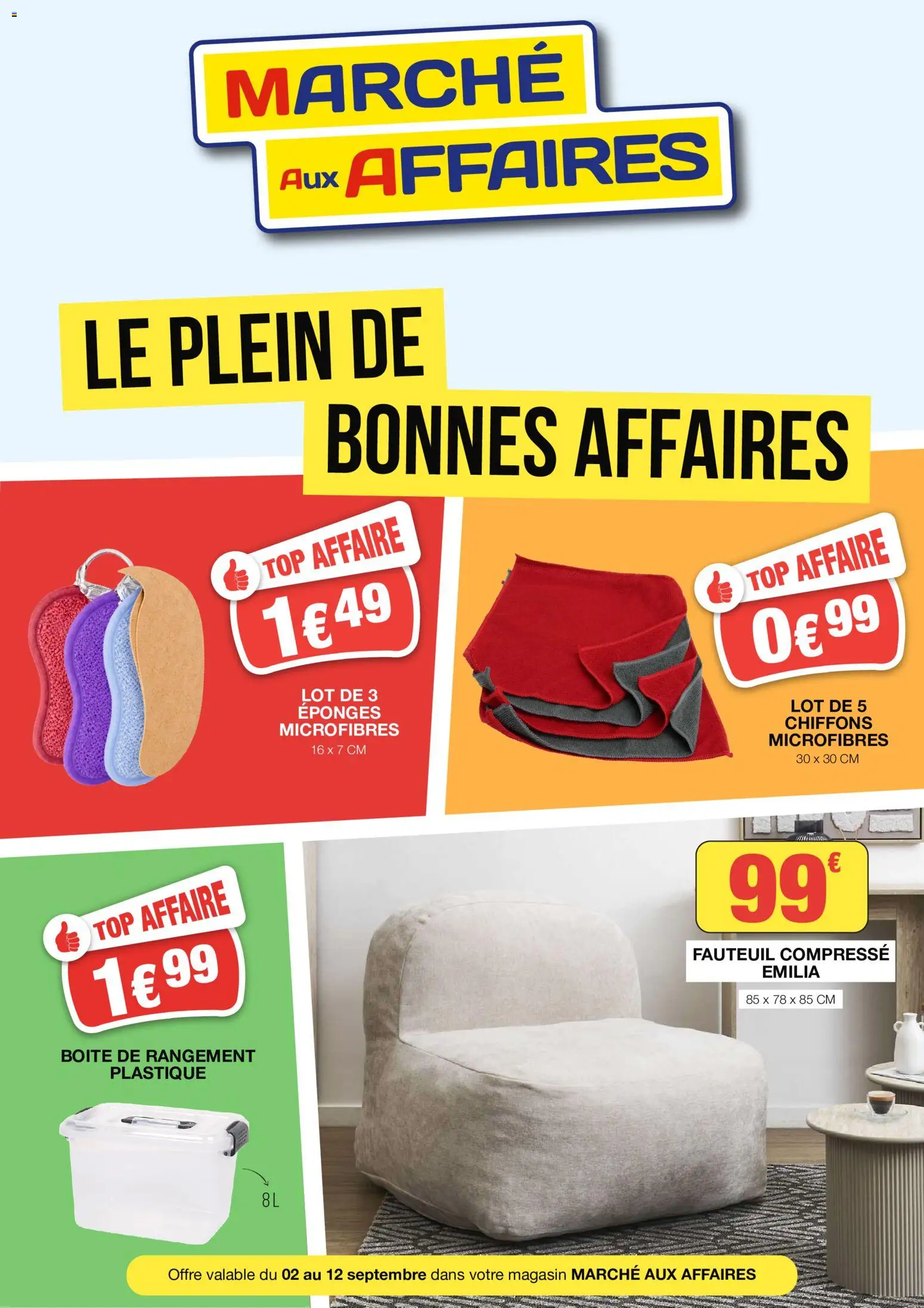 Prévisualisation de Marché aux Affaires catalogue du magasin Marché aux Affaires formulaire valide 02/09/2026