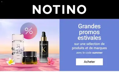 Prévisualisation de Notino du magasin Aanbiedingen formulaire valide 03/08/2026