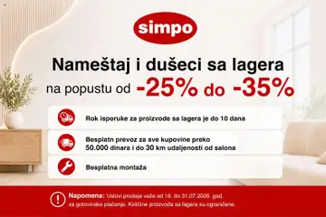 Pregled SIMPO kataloga - važi od 16.07.2026