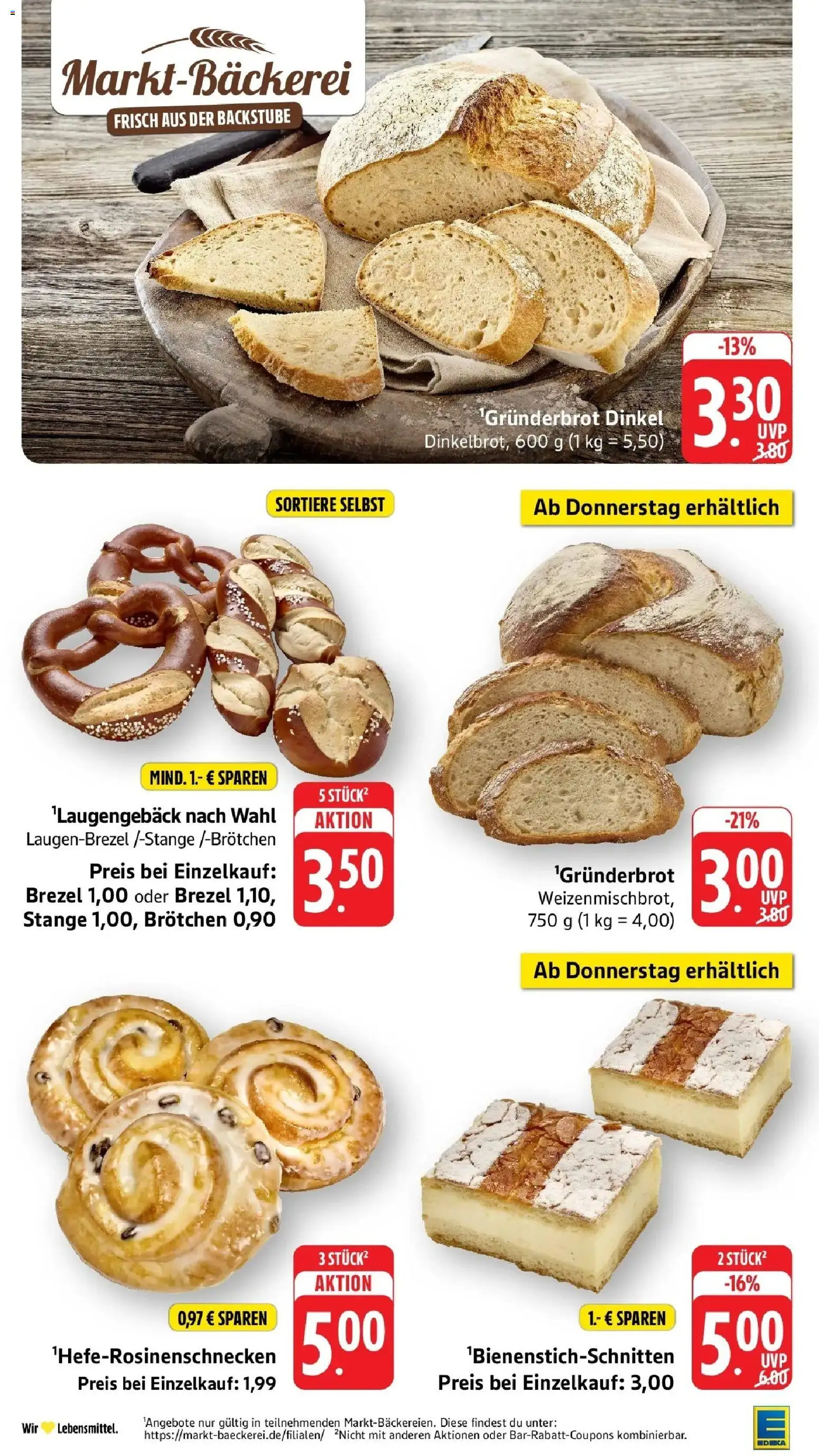 Vorschau von dem Prospekt des Geschäftes Edeka, gültig ab dem 19.10.2026