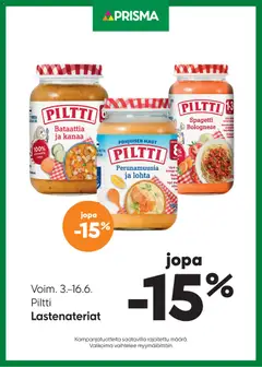 Kaupan Prisma Prisma tarjoukset Piltti esikatselu, voimassa 03/06/2026