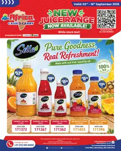 Preview of Africa Cash & Carry flyer valid from 03/09/2026